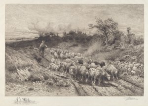 Un camino de Nueva Inglaterra