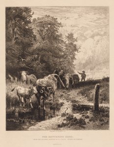El rebaño que regresa, c. 1885