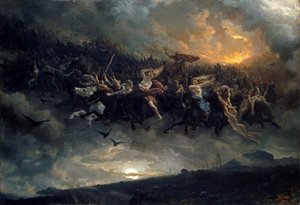 La caza salvaje de Odín