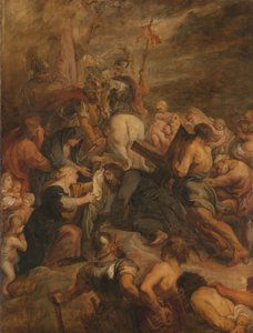 Cristo camino del Calvario de Peter Paul Rubens (workshop of)