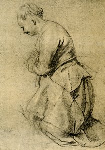 Una pastora rezando de Peter Paul Rubens