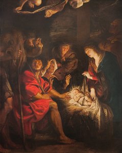 Adoración de los pastores de Peter Paul Rubens