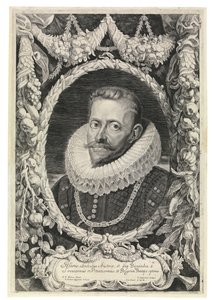 Alberto, archiduque de Austria (aguafuerte)