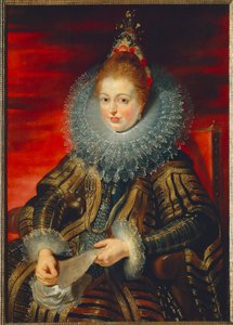 Austria, Viena, Retrato de la Infanta Isabel Clara Eugenia de Habsburgo (1566 - 1633) de Peter Paul Rubens