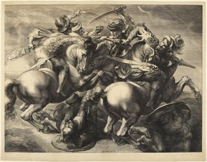 Batalla de Anghiari de Peter Paul Rubens