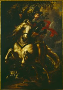 Retrato de Giovanni Carlo Doria a caballo de Peter Paul Rubens