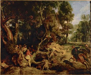Boarhunt de Peter Paul Rubens