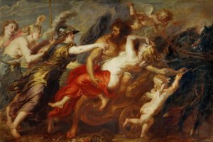 El rapto de Proserpina de Peter Paul Rubens