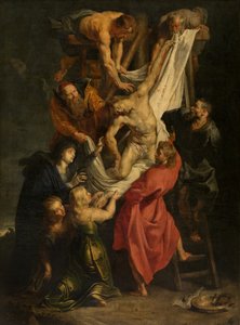 Descendimiento de la Cruz (óleo sobre lienzo) de Peter Paul Rubens