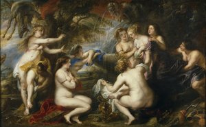 Diana y Calisto