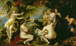 Diana y Calisto, c.1638-40