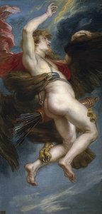 El rapto de Ganímedes. 1636-38 de Peter Paul Rubens