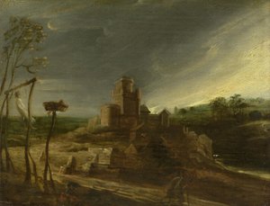 El paisaje con la horca de Peter Paul Rubens