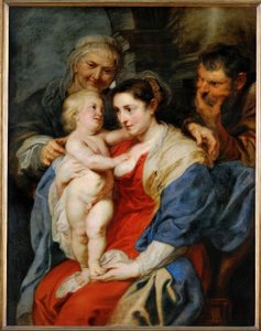 La Sagrada Familia con Santa Ana de Peter Paul Rubens