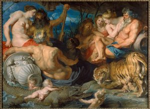 Los cuatro continentes de Peter Paul Rubens