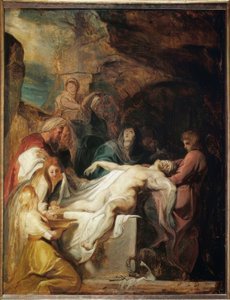 El entierro de Cristo de Peter Paul Rubens