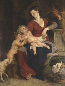 Sagrada Familia con la cesta de Peter Paul Rubens