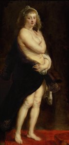 Helena Fourment en una bata de piel de Peter Paul Rubens