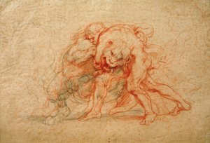 Hércules y el león de Nemea de Peter Paul Rubens