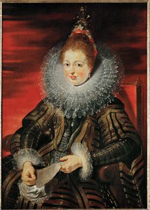 Infanta Isabel Clara Eugenia, c.1613-15 (óleo sobre madera) de Peter Paul Rubens