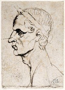 Julio César, de diez dibujos de ocho de los primeros doce Césares, después de las medallas de Giovanni da Cavino de Peter Paul Rubens