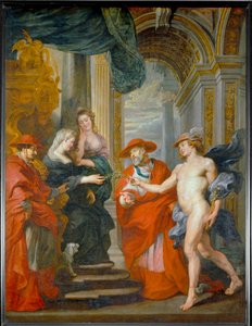 Tratado de Angulema (pintura sobre lienzo) de Peter Paul Rubens