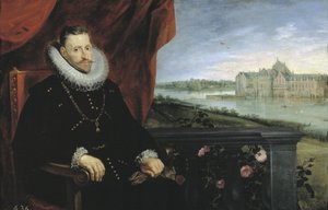 Retrato del Archiduque Alberto de Austria 1559-1621, Gobernador de los Países Bajos Españoles, c. 1615 de Peter Paul Rubens