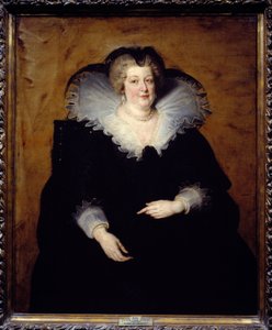 Retrato de María de Médici (1573-1642), reina de Francia, esposa de Enrique IV de Peter Paul Rubens