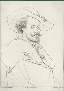 Retrato de Peter Paul Rubens de Peter Paul Rubens