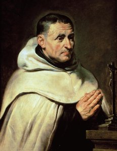 Retrato de un prior carmelita de Peter Paul Rubens