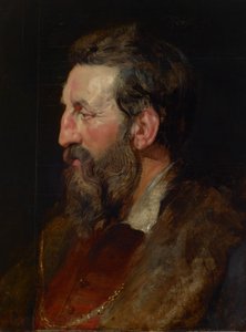 Retrato de hombre, c.1615 (óleo sobre tabla) de Peter Paul Rubens
