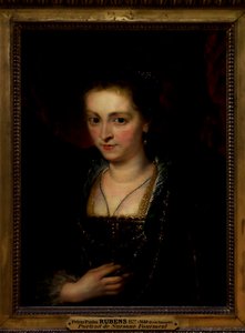 Retrato de una mujer. Retrato de Suzanna Fourment de Peter Paul Rubens
