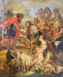 Reconciliación de Esaú y Jacob