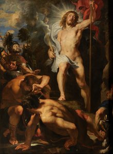 Resurrección de Cristo, c.1611-12 (óleo sobre tabla) de Peter Paul Rubens
