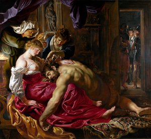 Sansón y Dalila de Peter Paul Rubens