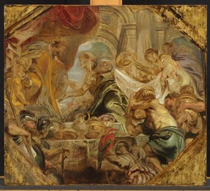 Salomón recibiendo a la Reina de Saba