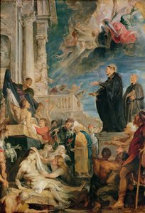 San Francisco Javier bendiciendo a los enfermos de Peter Paul Rubens