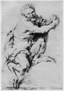 Estudio de un sátiro, 1913 de Peter Paul Rubens