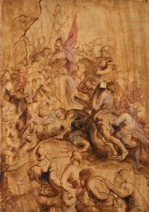 El ascenso al Calvario. El porte de la cruz de Peter Paul Rubens