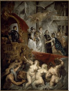 El embarque de María de Médicis en el puerto de Marsella el 3 de noviembre de Peter Paul Rubens