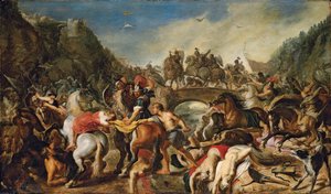 La Batalla de las Amazonas de Peter Paul Rubens