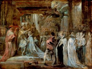 La coronación de María de Médici, 1622