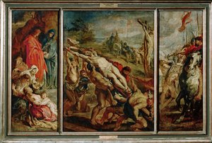 La elevación de la Cruz de Peter Paul Rubens