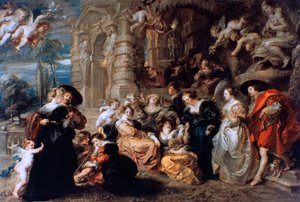 El jardín del amor, c. 1630 de Peter Paul Rubens