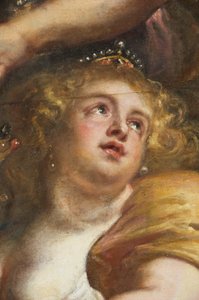 El techo de Rubens, Banqueting House, Whitehall, c.1629-34 (óleo sobre lienzo) de Peter Paul Rubens