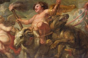El techo de Rubens, Banqueting House, Whitehall, c.1629-34 (óleo sobre lienzo)