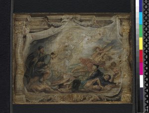 La victoria de la Eucaristía sobre la herejía, c.1625-26