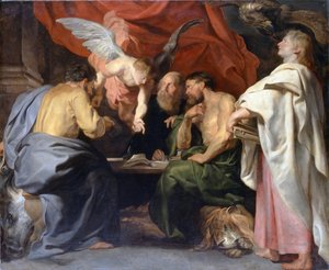Los cuatro evangelistas de Peter Paul Rubens