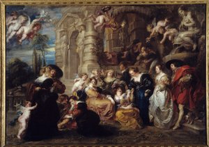 El jardín del amor de Peter Paul Rubens