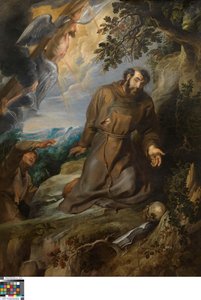 La estigmatización de San Francisco de Asís de Peter Paul Rubens